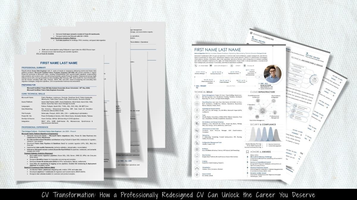 Before After CV Tranformation
